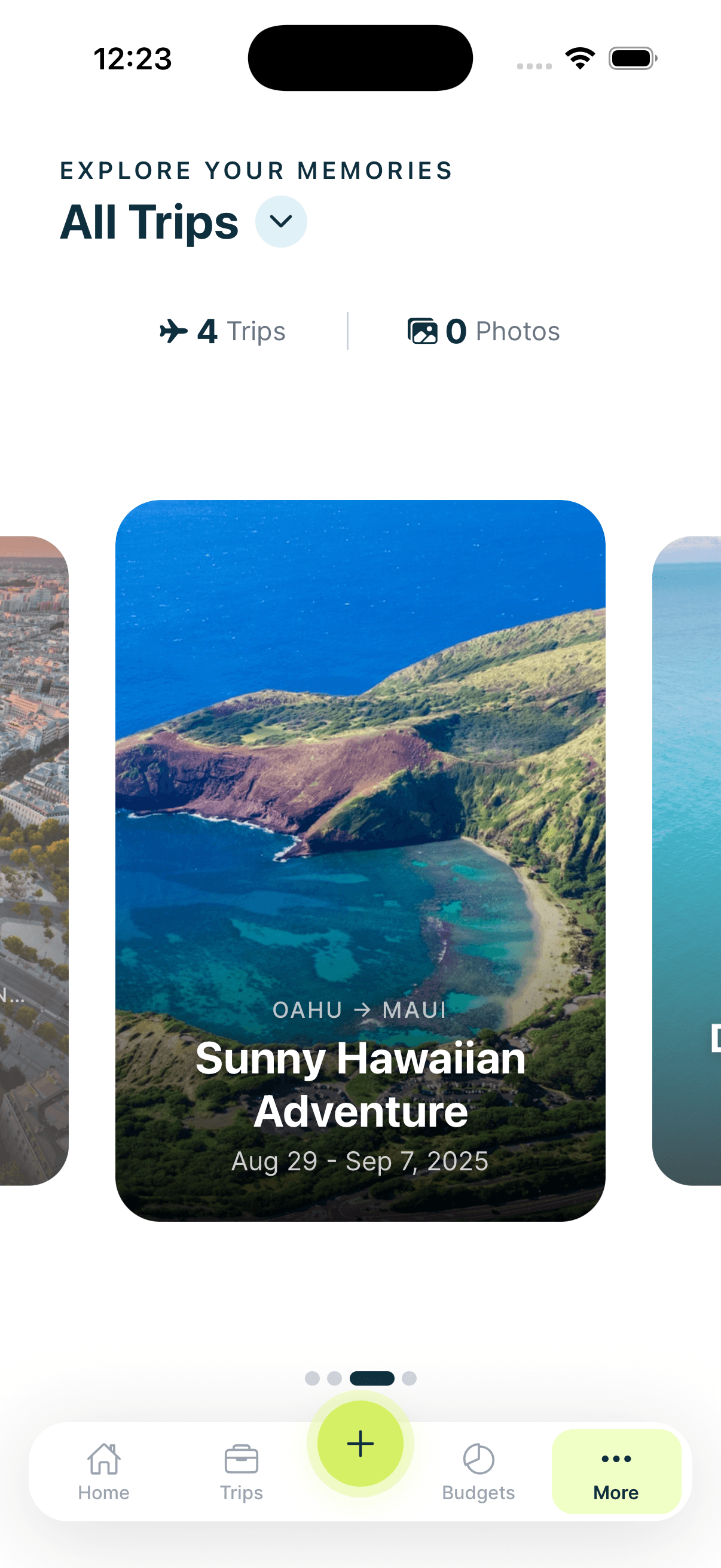 Shareable Trip Memories